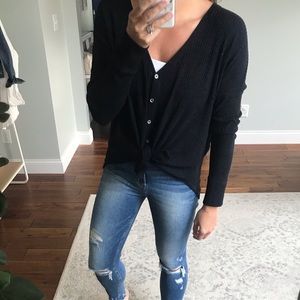 Cozy full button Henley